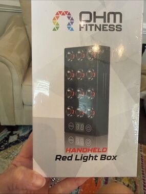 Handheld Red Light Box - Black